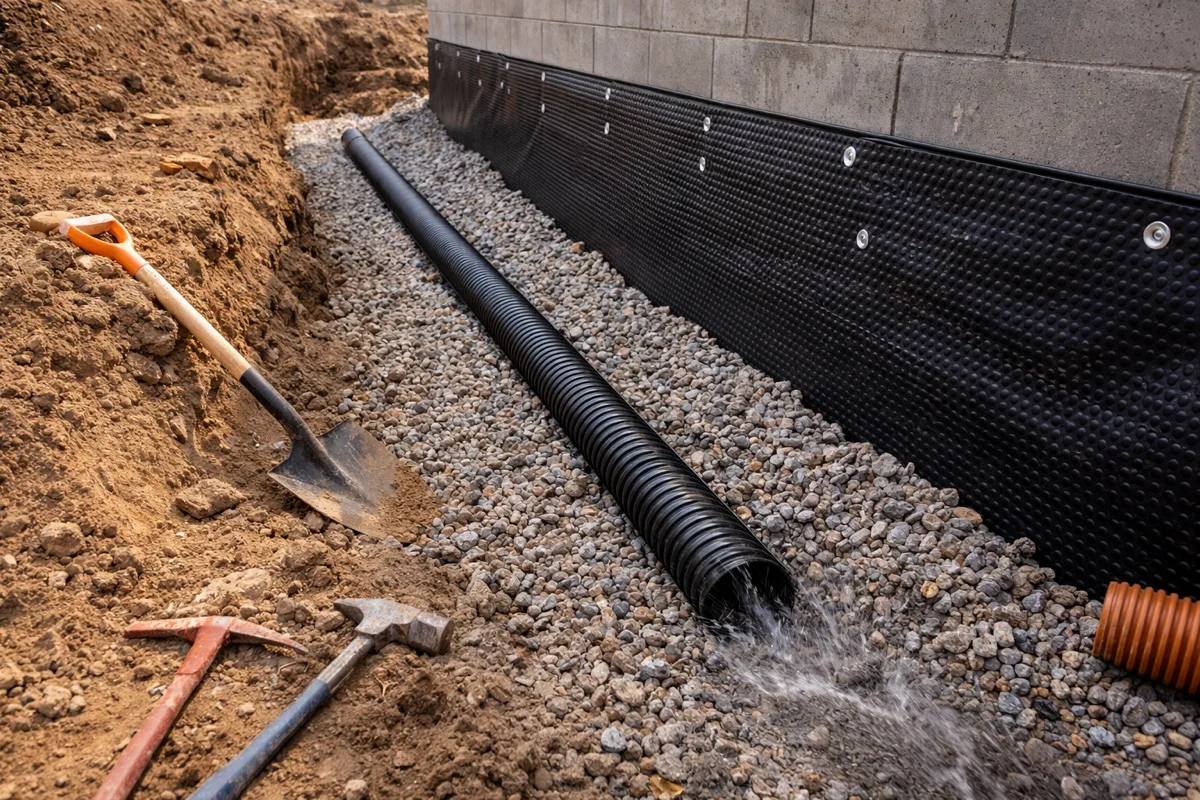 Bina Çevresi Drenaj Çözümleri: Temel Koruma ve Su Yalıtımı