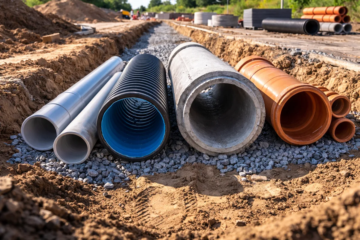 Drenaj Boru Çeşitleri ve Altyapı Seçim Rehberi