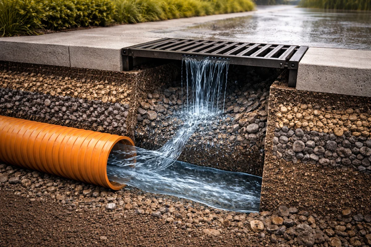Drenaj Sistemi Nedir? Yüzey Drenajı ve Altyapı Rehberi