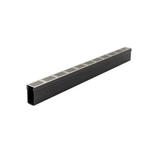 ACO Eşik Drenaj Kanalı Paslanmaz Çelik Izgaralı - 1 m