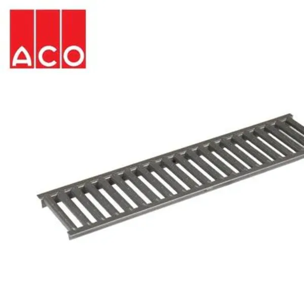 ACO Hexdrain ve Raindrain Antrasit Çelik Izgara Kapağı - 1 m