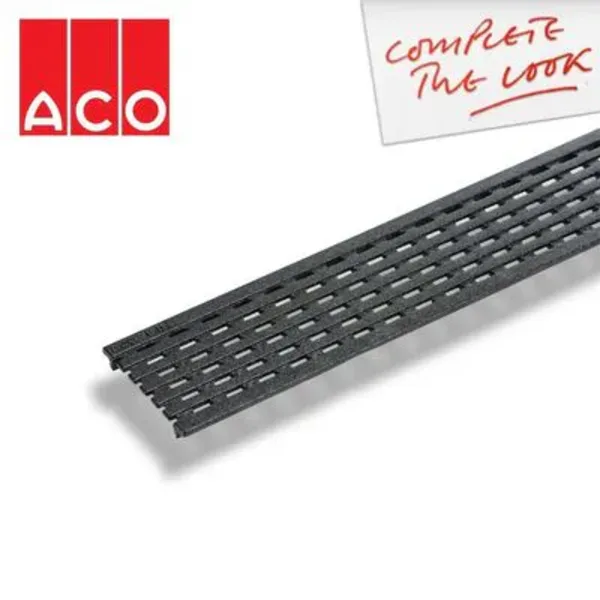 ACO Hexdrain ve Raindrain Intercept HeelGuard Demir Izgara ATec - 500 mm