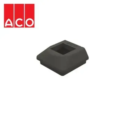 ACO Hexdrain Downpipe to Kanal Drenaj Connector 65 × 65 mm - Black