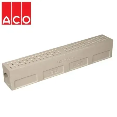 ACO KerbDrain HB305 Yarım Eğimli Sıfır Kot Drenajlı Orta Taş 1000 mm