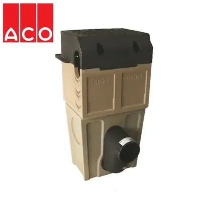 ACO KerbDrain SP280 Açılı Gully Üst Parçası ve Temizlenebilir Derin Taban Ünitesi
