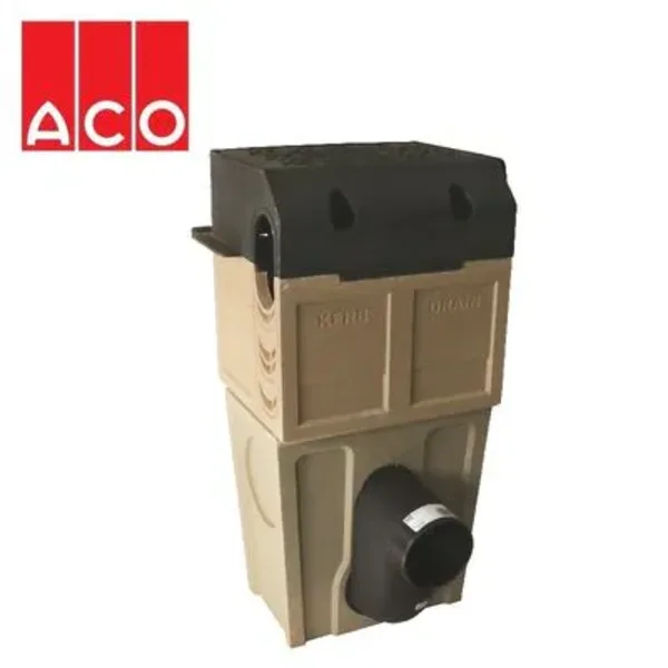 ACO KerbDrain SP380 Açılı Gully Üst Parçası ve Temizlenebilir Derin Taban Ünitesi