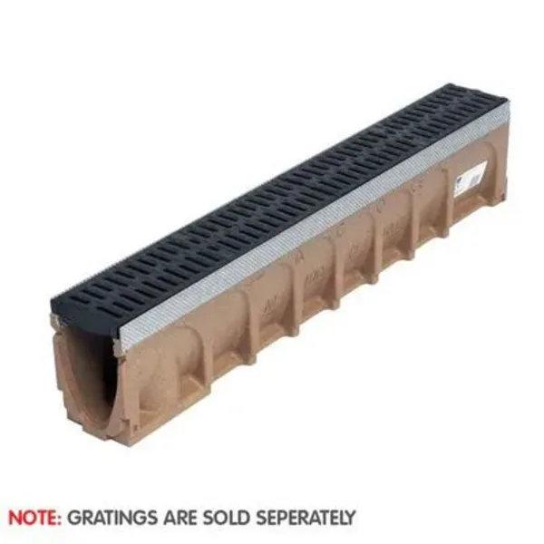 ACO MultiDrain M100D Vienite D400 Sloped Kanal Drenaj - 1000 mm