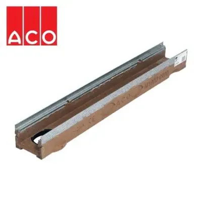 ACO MultiDrain M150D Çıkışlı - 185 mm x 100 mm x 1000 mm