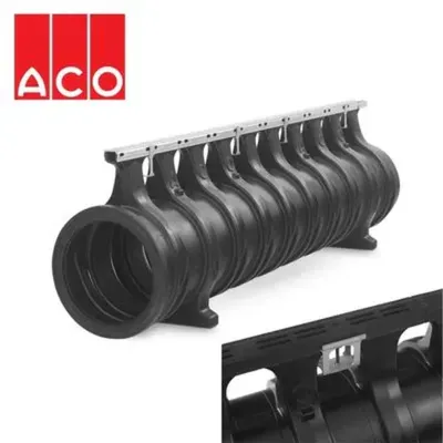 ACO Qmax 350 Slot Kanal Q-Guard Döküm Demir Kenar Rayı 2 m