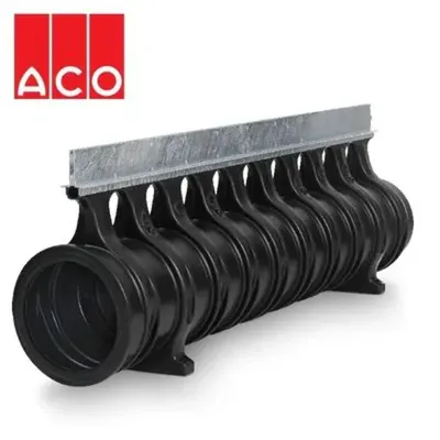 ACO Qmax 350 Slot Kanal Q-Slot Çelik Kenar Rayı 2 m