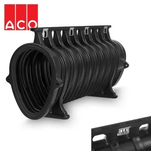 ACO Qmax 700 Slot Kanal Q-Guard Döküm Demir Kenar Rayı 2 m