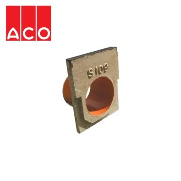 ACO S100 Ağır Hizmet Sığ Kanal Drenaj Çıkışlı Uç Kapağı