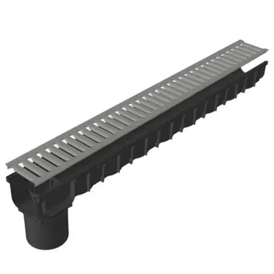 DekDrain Vela A15 Mini Toplama Kiti Yaprak Tutuculu ve 2 Adet Uç Kapaklı - 110 mm Çıkış parçası