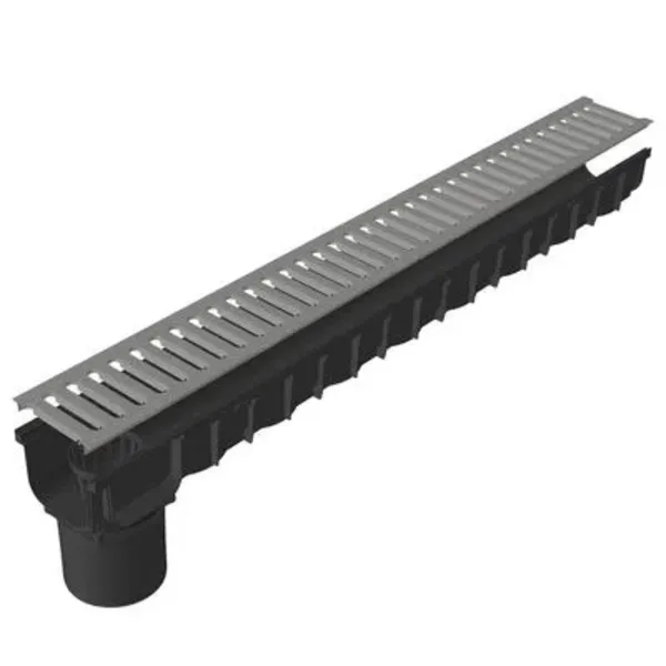 DekDrain Vela A15 Mini Toplama Kiti Yaprak Tutuculu ve 2 Adet Uç Kapaklı - 110 mm Çıkış parçası