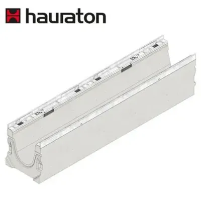 Hauraton Faserfix KS150 Paslanmaz Çelik Raylar — 210×220×1000 mm