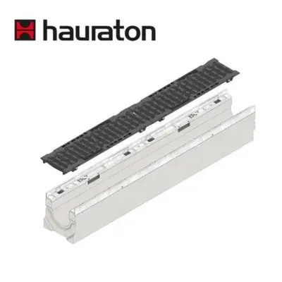 Hauraton Faserfix KS150 Yarıklı Döküm Demir Izgara 1 m — D400
