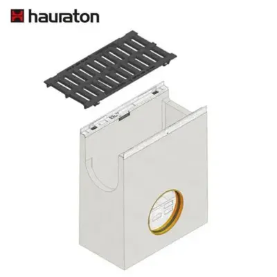 Hauraton Faserfix KS200 Toplama Ünitesi ve D400 Sfero Döküm Demir Yarıklı Izgara