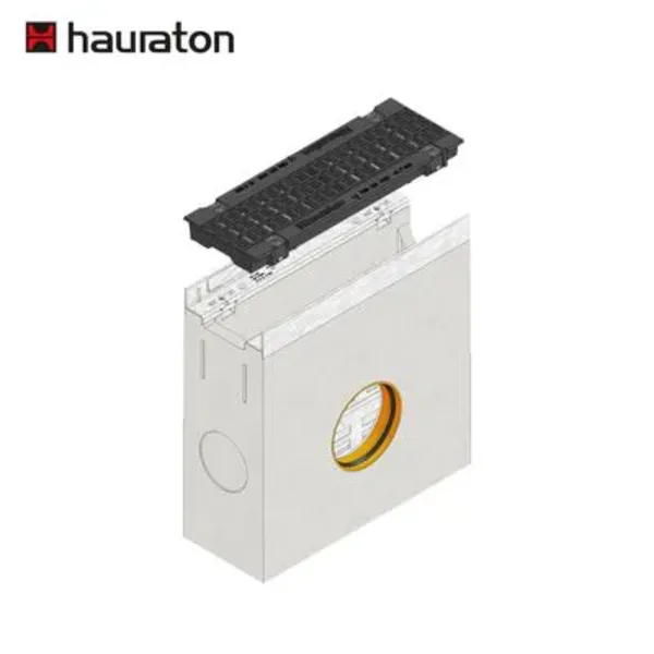 Hauraton Faserfix SUPER 100 Toplama Ünitesi ve F900 Cıvatalı Sfero Döküm Demir Yarıklı Izgara