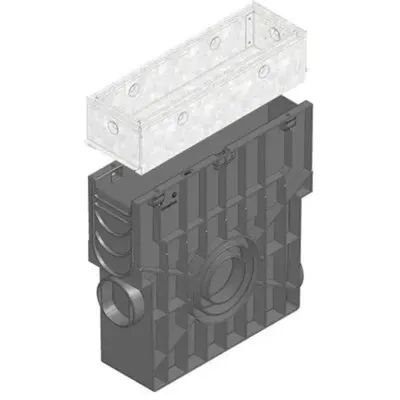 Hauraton Paverslot Kanal Drenaj Asimetrik Toplama Ünitesi — D400