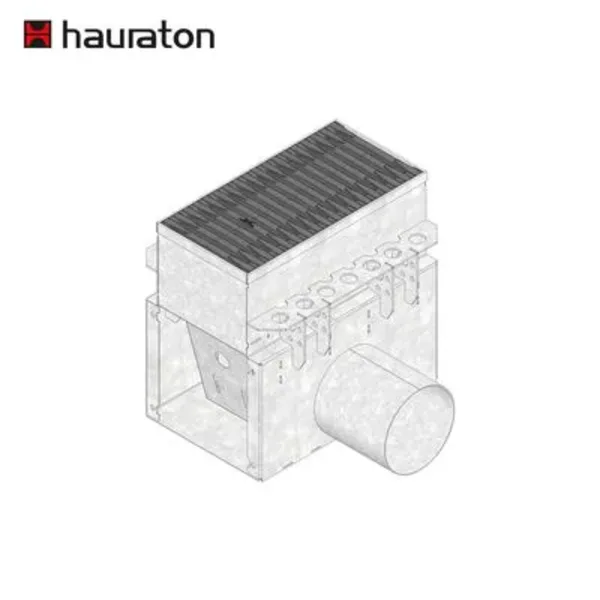 Hauraton Recyfix MONOTEC 200 Toplama Ünitesi ve Fibretec HeelSafe Izgara