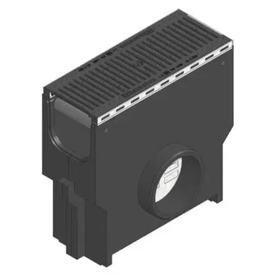 Hauraton Recyfix PLUS 150 Toplama Ünitesi ve D400 HeelSafe Sfero Döküm Demir Izgara