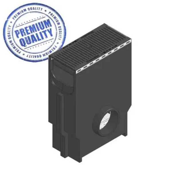 Hauraton Recyfix PLUS 200 Toplama Ünitesi ve D400 HeelSafe Sfero Döküm Demir Izgara