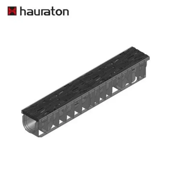 Hauraton Recyfix Pro 100 Kanal ve Metropolis Sfero Döküm Demir Izgara - D400