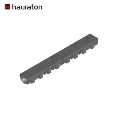 Hauraton Recyfix Top × A15 Channel & Siyah Plastik Mesh Izgaralı - 1000 mm