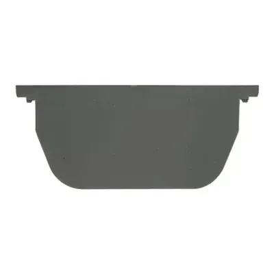 Polydrain A15 Düşük Profilli Kanal Drenaj Uç Kapağı gri