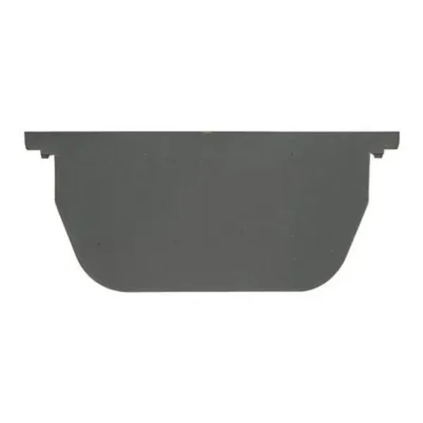 Polydrain A15 Düşük Profilli Kanal Drenaj Uç Kapağı gri