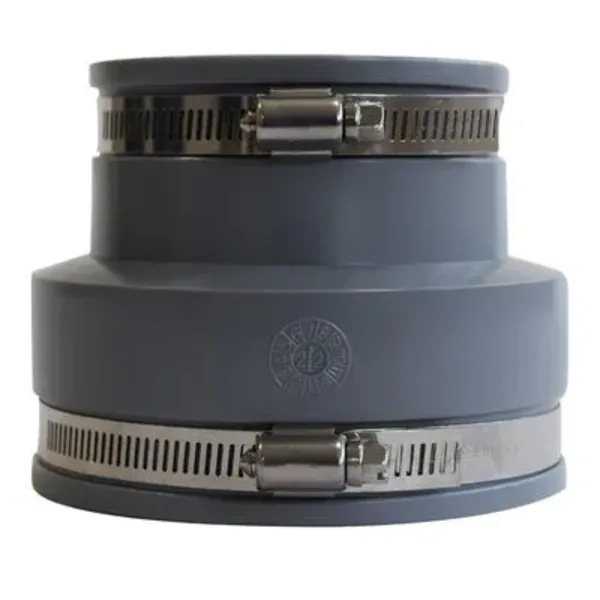 Polydrain A15 Eşik Kanal Drenajı PVC Adaptör Gövde Çıkışı İçin - 110 mm to 75 mm