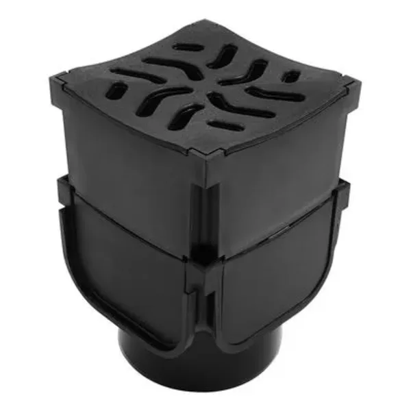 Polydrain A15 Sığ Akış Slot Drenaj Quad Box Köşe Ünitesi